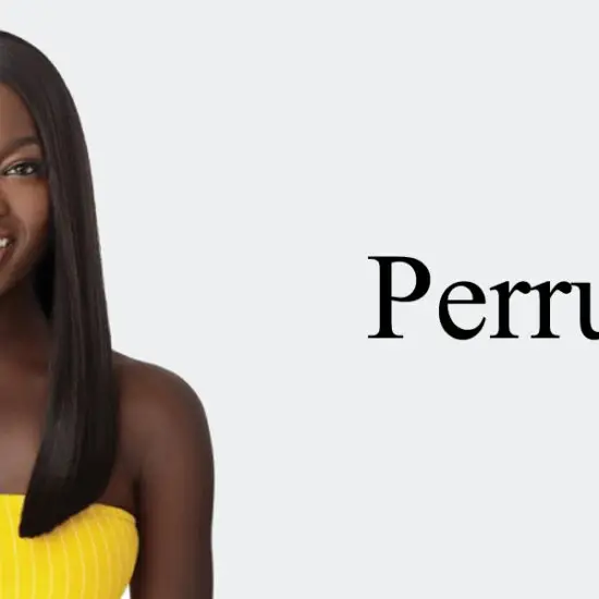 cheveux naturel perruque